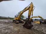 Front of Used Komatsu Excavator for Sale,Used Excavator in yard for Sale,Back of used Komatsu Excavator for Sale